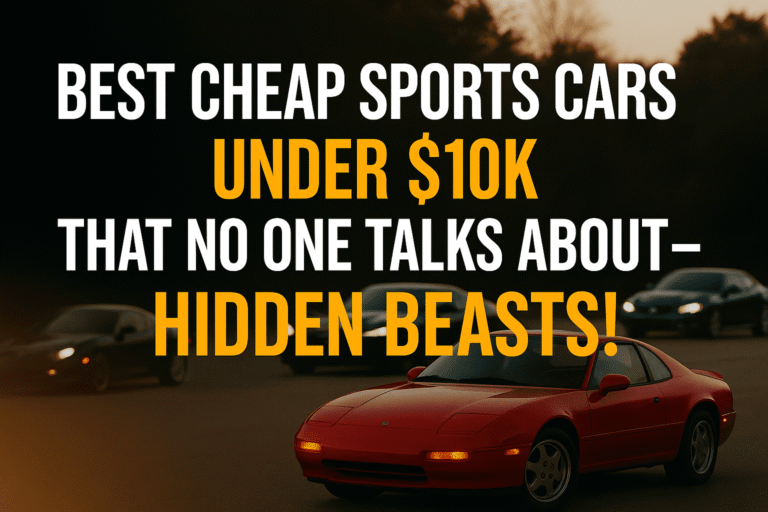 best cheap sports cars under 10k