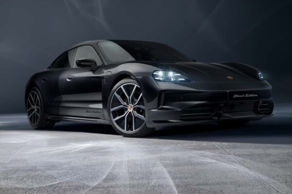 2026 Porsche Taycan Black Edition does everything in choosing options for you