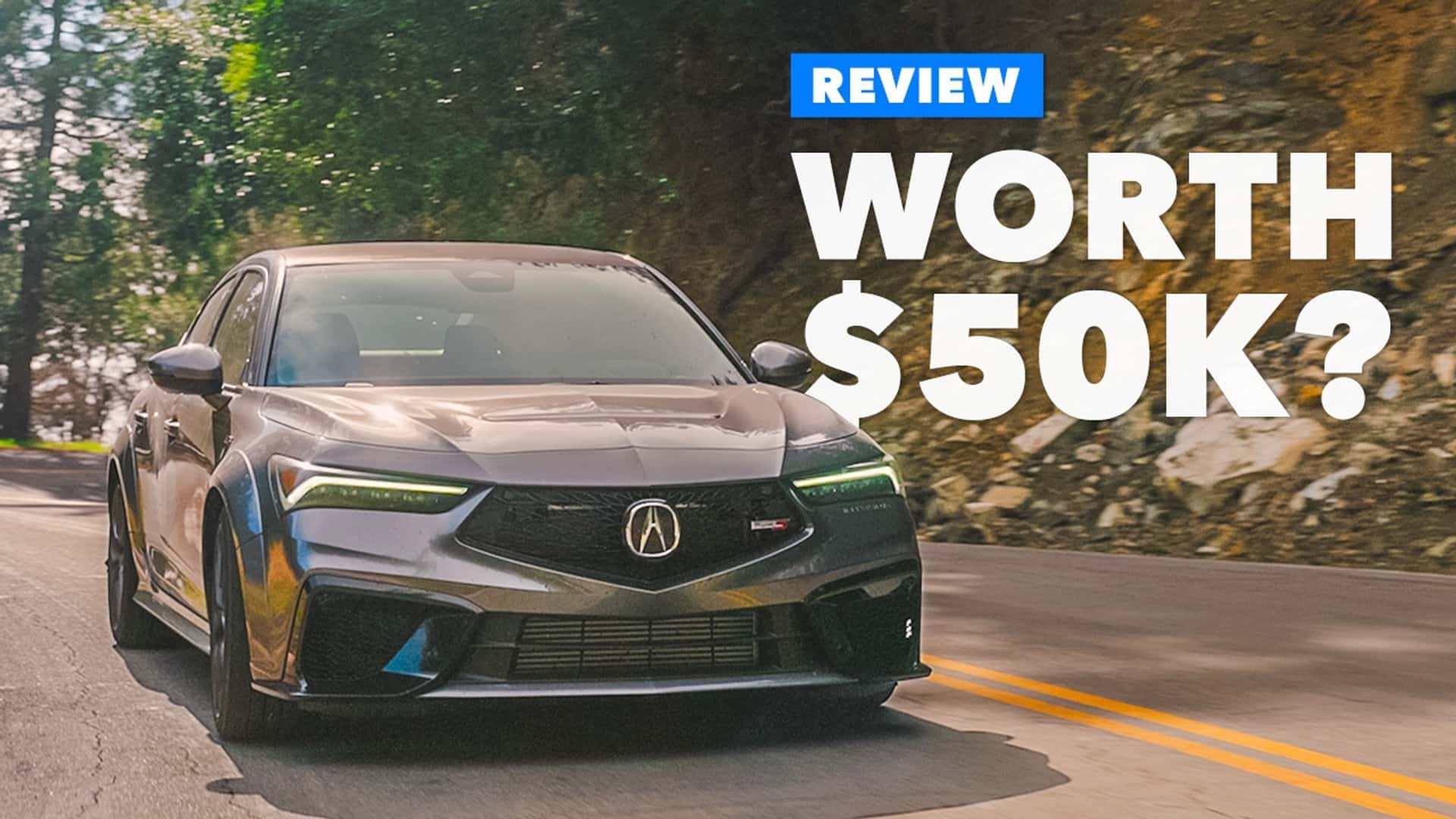 ACURA Integra Type S additional money: video review