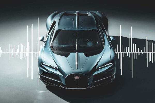 Bugatti Tourbillon does not have real speakers. Use something cooler