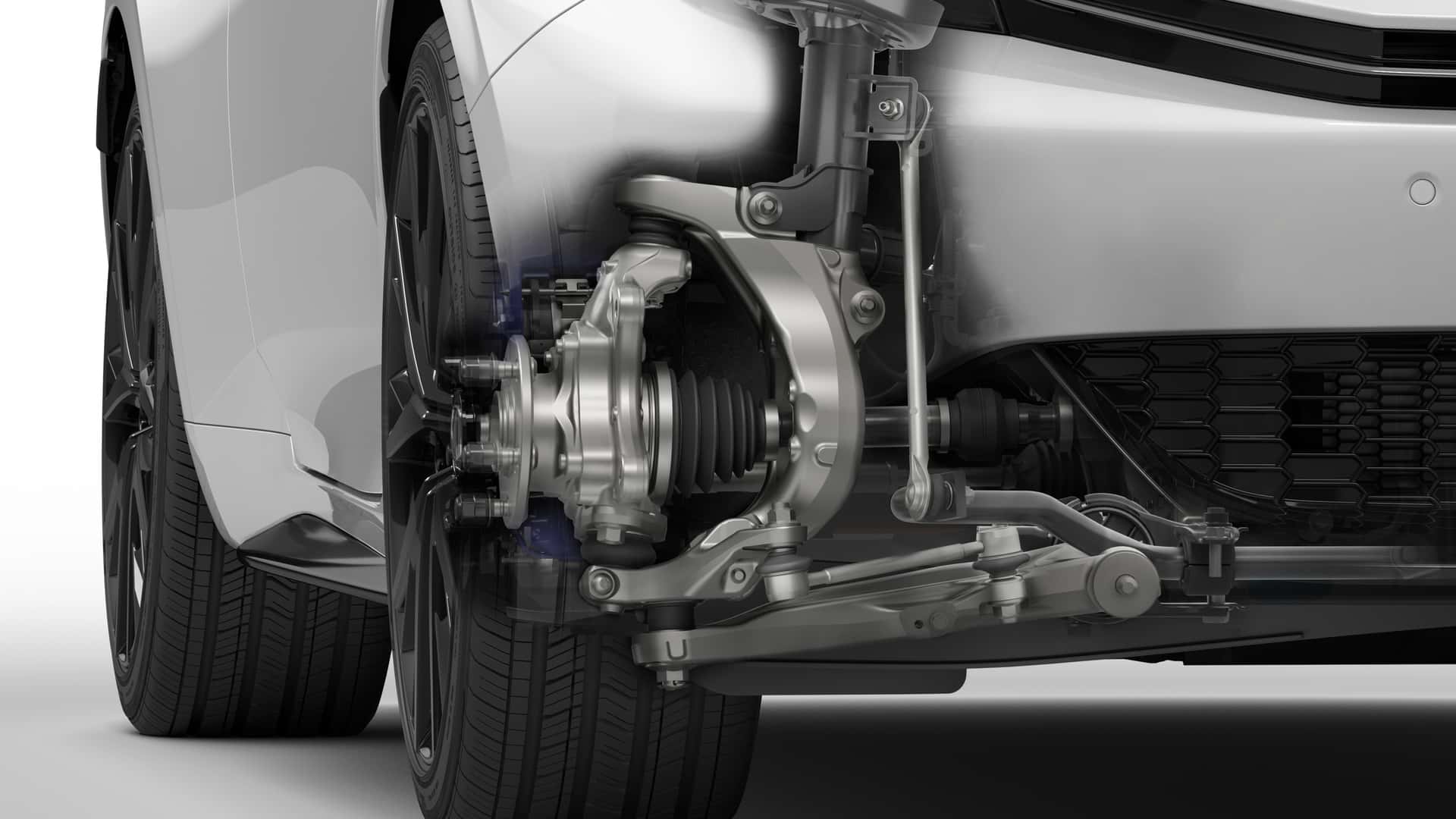 Honda added a series of parts of the civil type to the new introduction