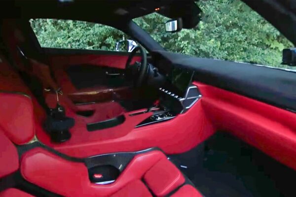 Lexus LFR SUPERCAR internal detection