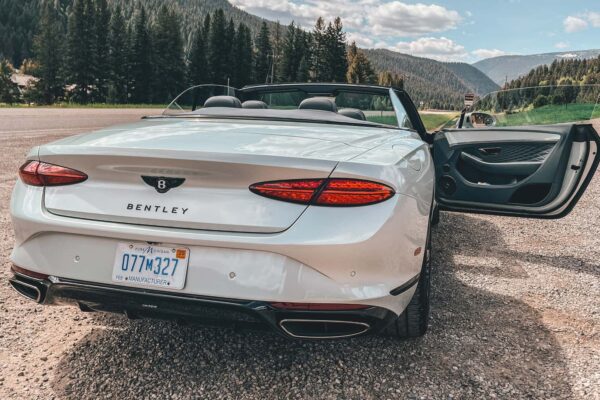 Low, long and Bentley in its best cases