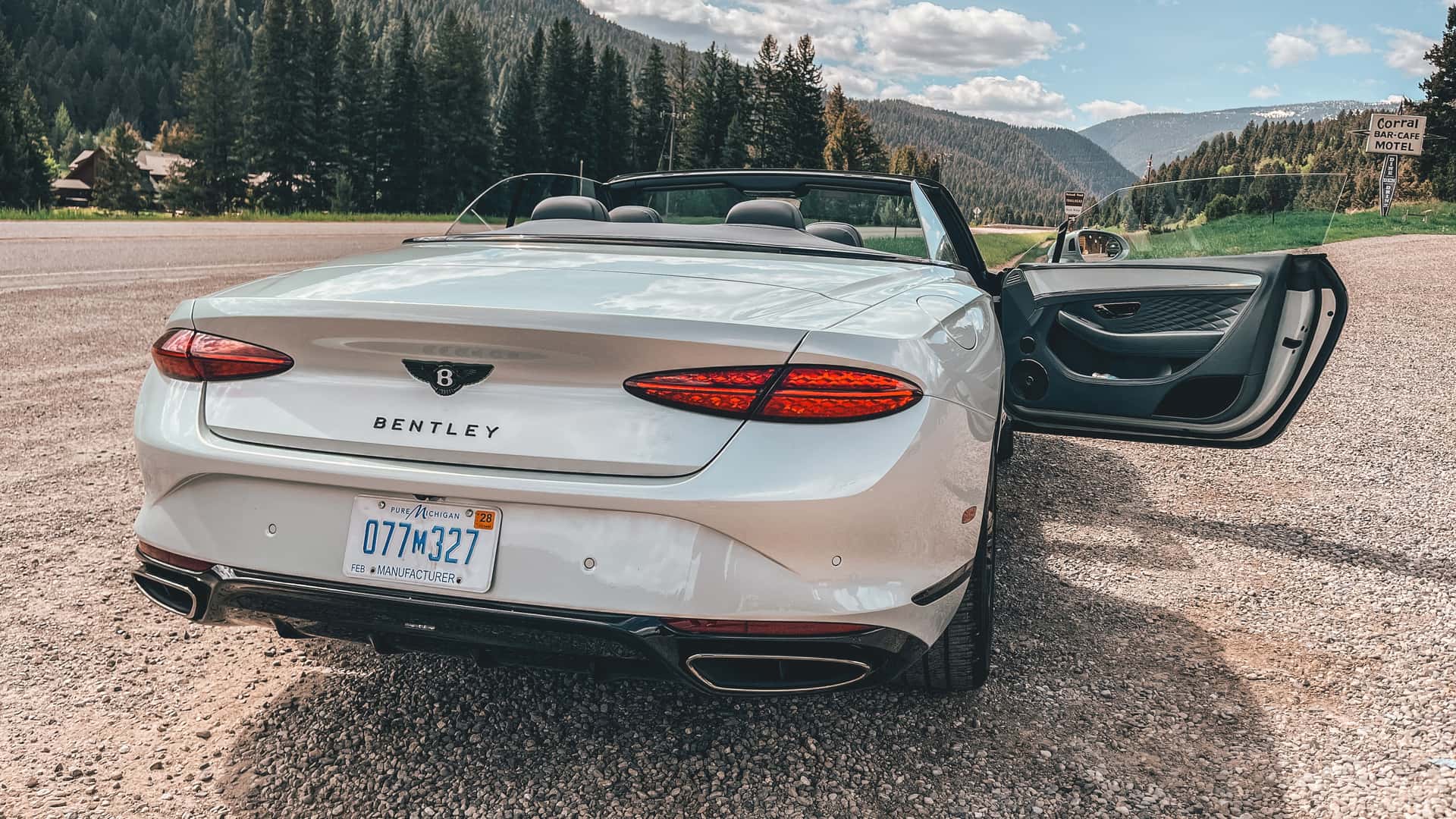 Low, long and Bentley in its best cases