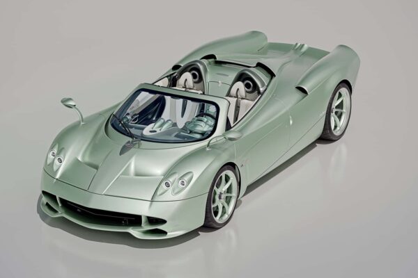 Pagani Huayra Codalunga loses its roof and adds a guide