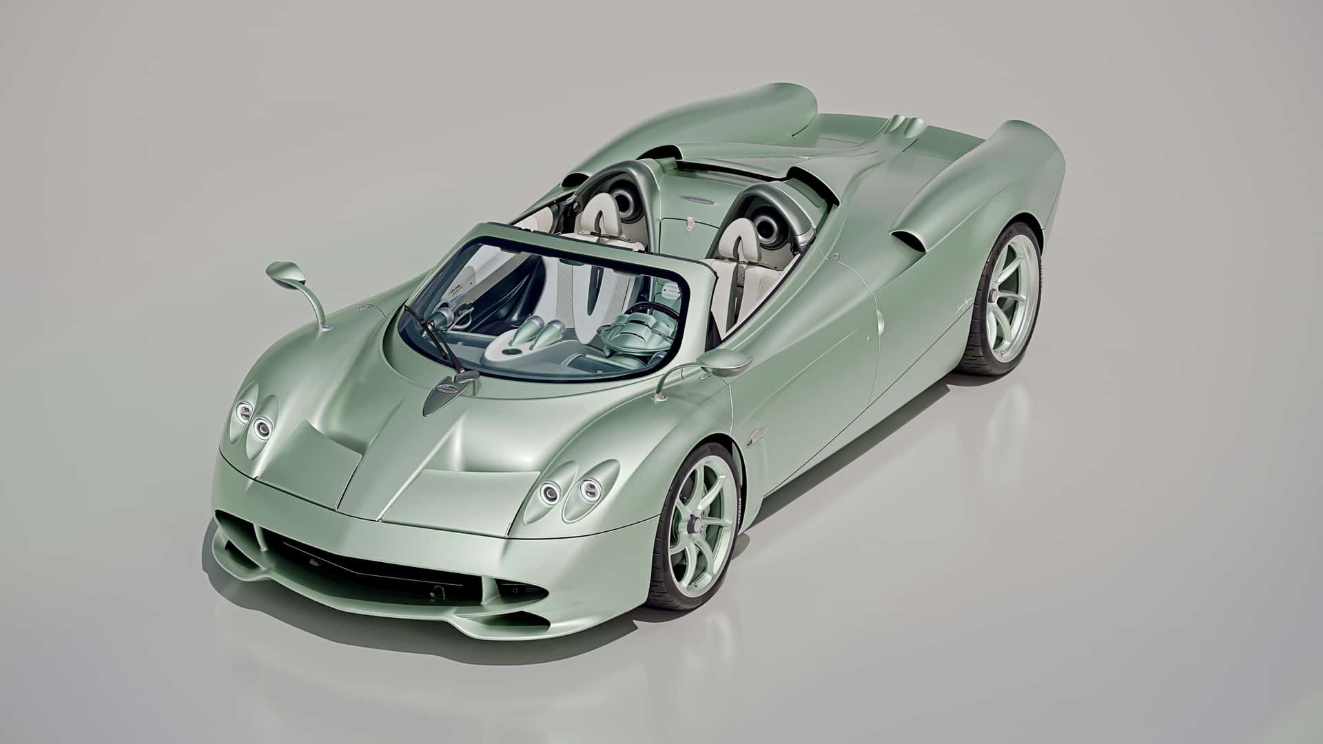 Pagani Huayra Codalunga loses its roof and adds a guide