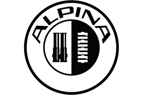 The alpina logo has become a little less cold