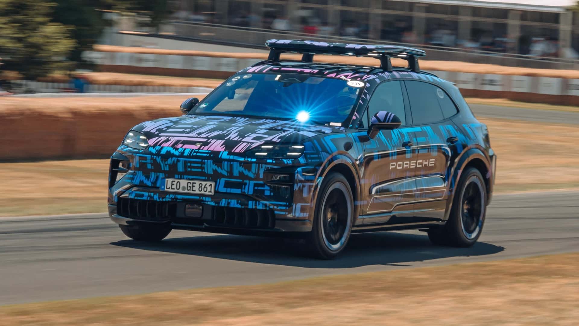 The new Cayenne will form the future of electrical driving "