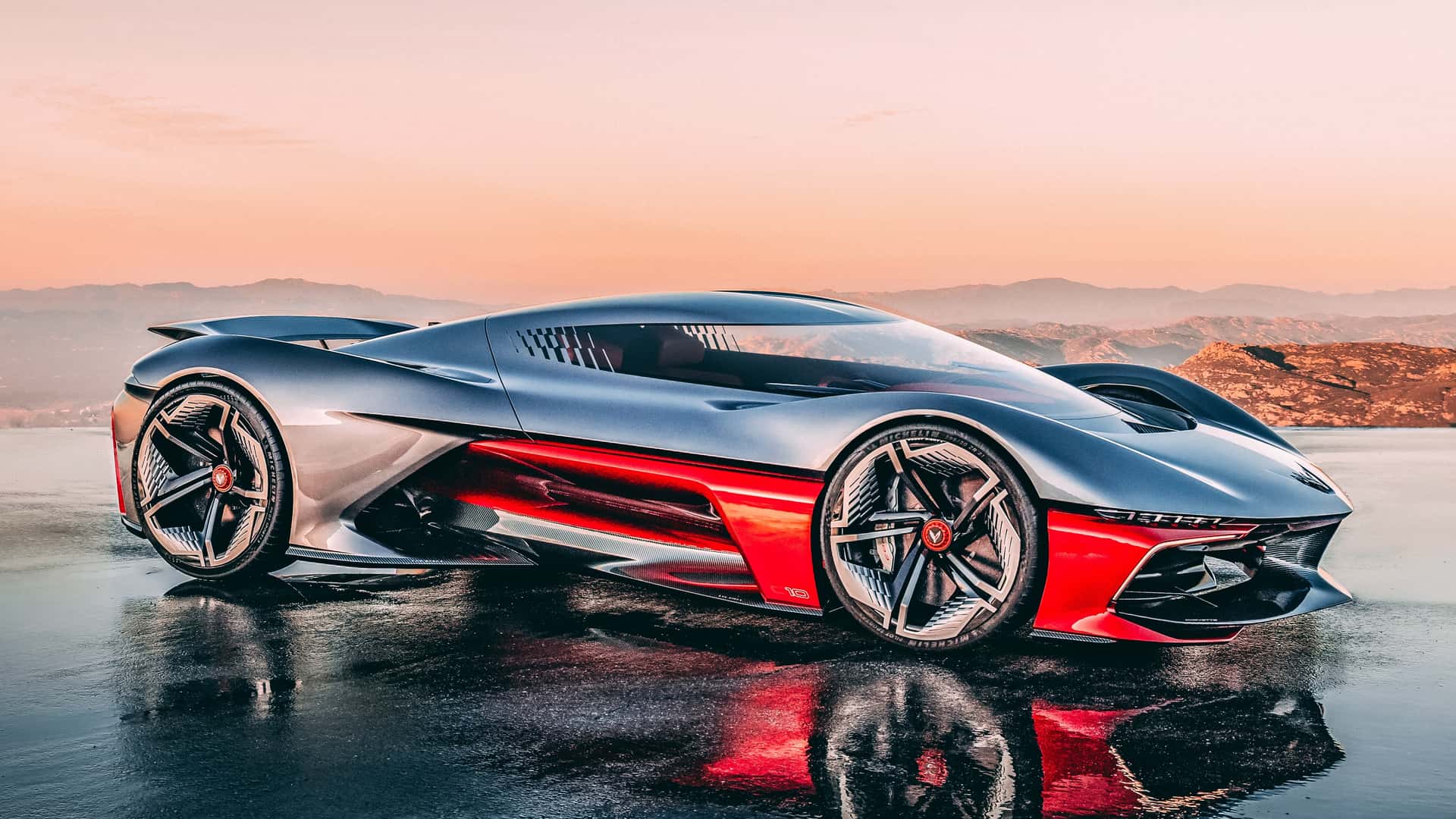 The new Corvette concept is proceeding hard. Very bad it is EV