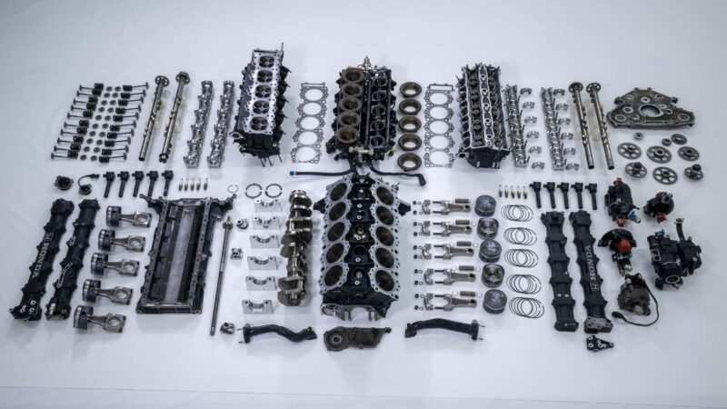 This is previous Senna V-10 for sale-some assembly required