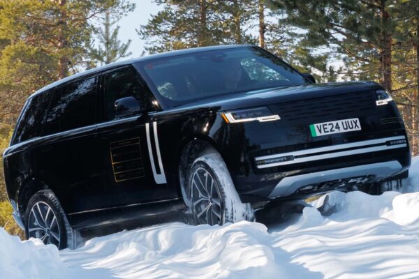 Why does Range Rover Electric cross the front stem