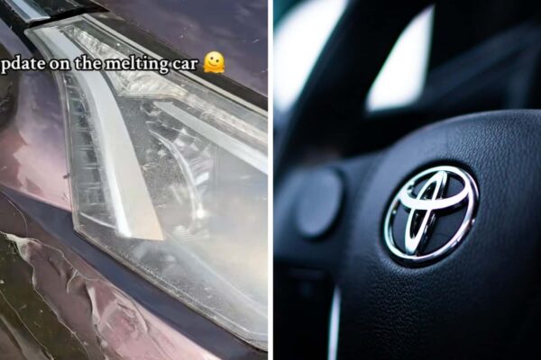 Can the sun melt a vehicle?