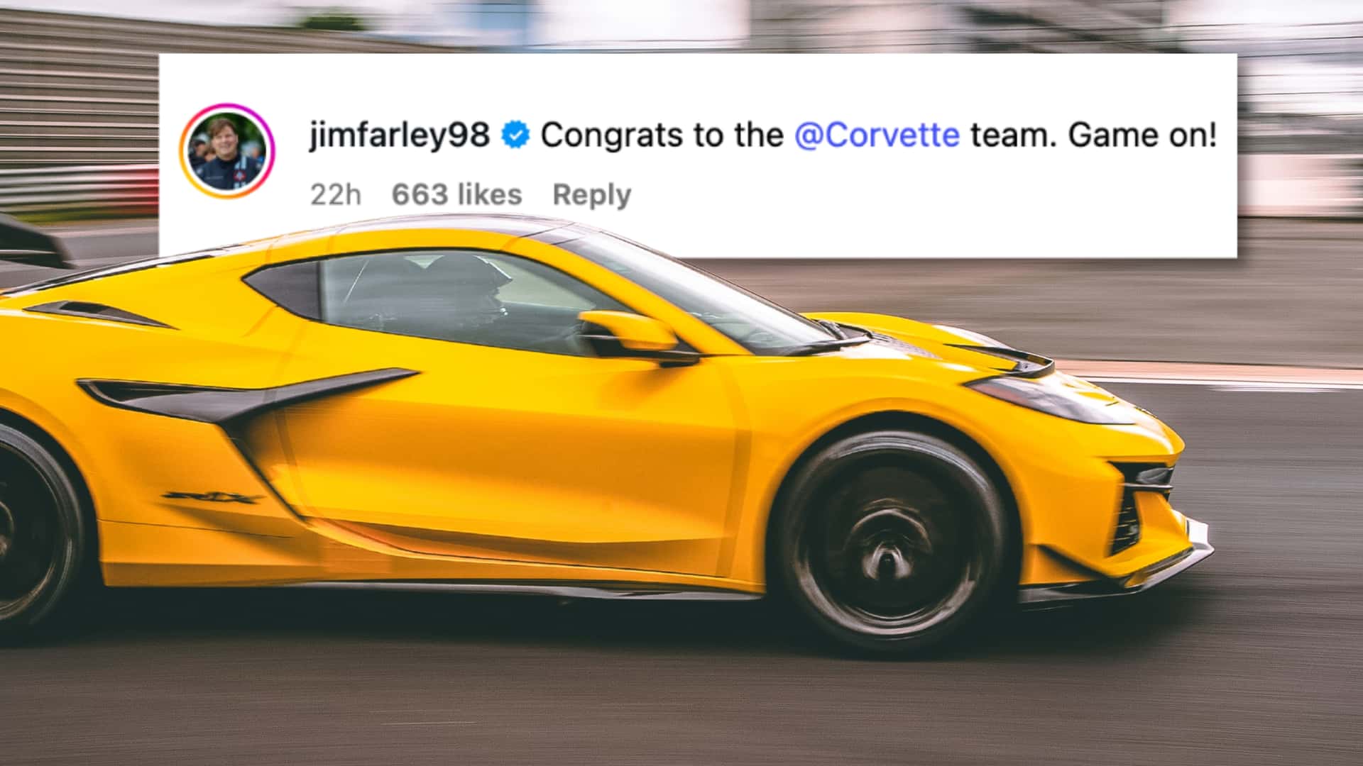 Game ON: "Ford CEO responds to Nurburgring's record in Corvette