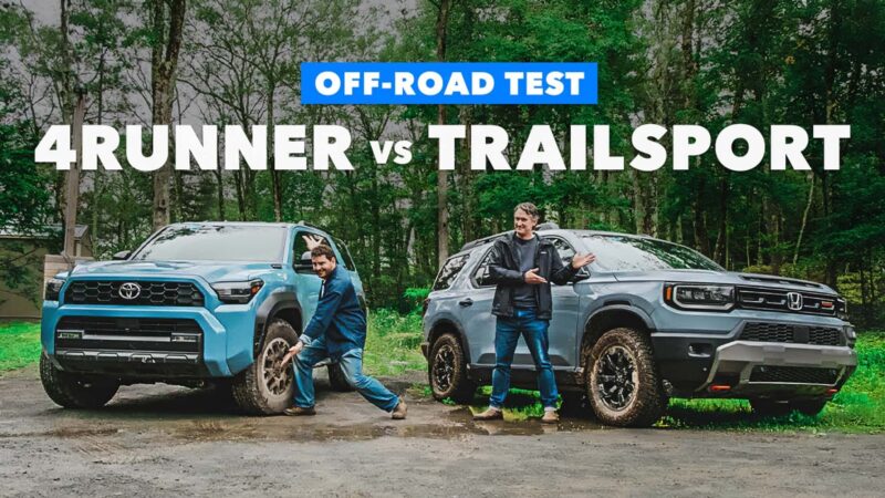Honda Passport Trailsport Vs Toyota 4runner Compared