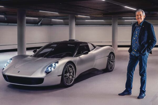 How help the design of the supercar Gordon Murray through cancer