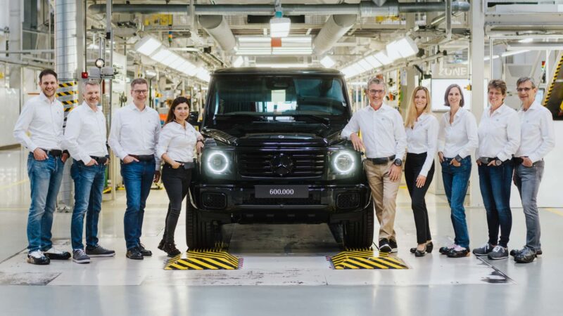 Mercedes-Benz G has reached another milestone