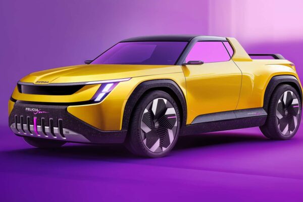 Skoda returns a rare pickup truck with a modern design