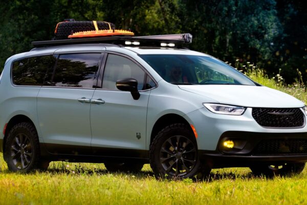 The concept of Vanning Van Overlanding Concept has the most wonderful badge ever