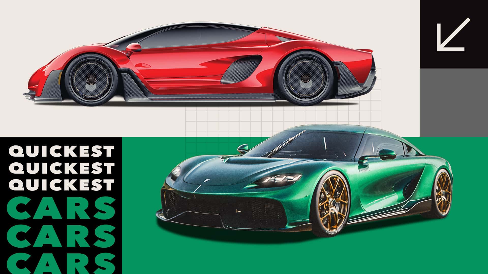 The fastest internal combustion Supercars 2025