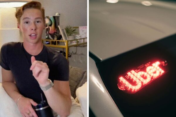 The man says Uber's driver request his phone number