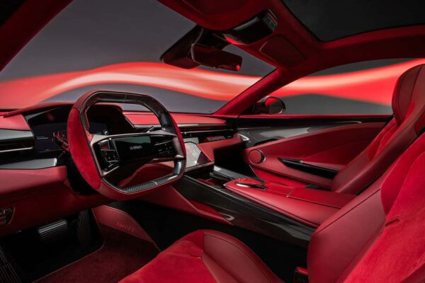 The new coupe in Karma has more screens than seats