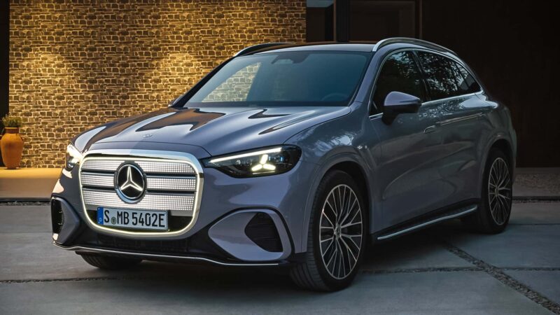 Mercedes -Benz Glc goes electricity. He has some impressive statistics