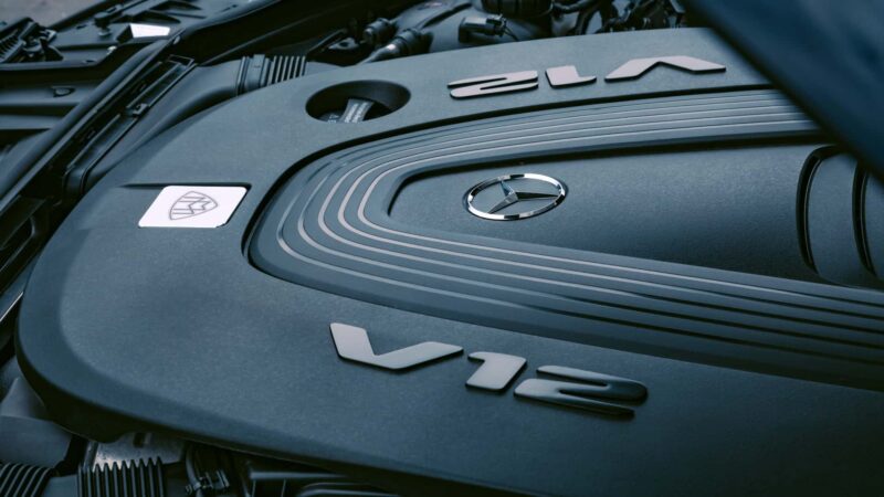 The German auto industry company returns to keep V-12 alive