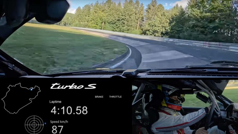 Watch Hybrid Porsche 911 Turbo S Rip about Nürburgring