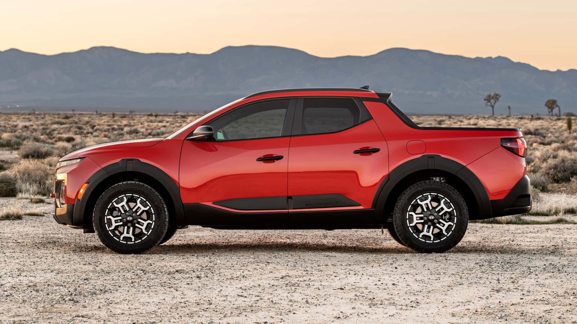 Hyundai promotes an "amazing" new pickup truck.