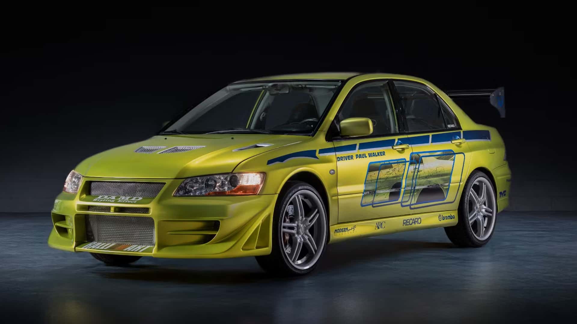 Paul Walker's Evo and other iconic movie cars are headed to auction