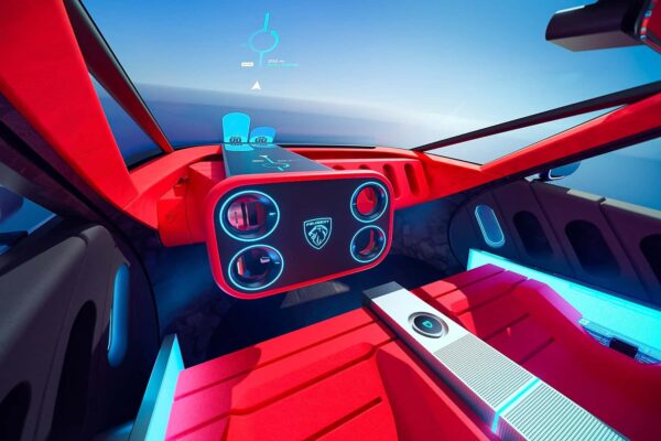 Peugeot thinks a rectangular steering wheel makes sense