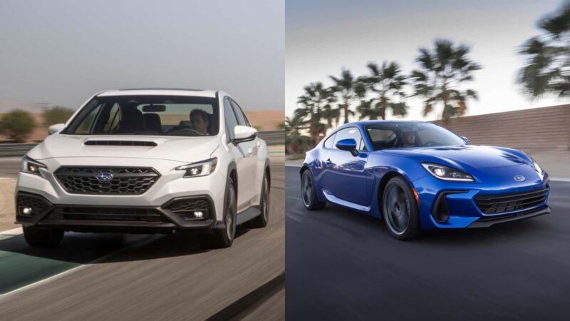 Subaru BRZ and WRX are not sold