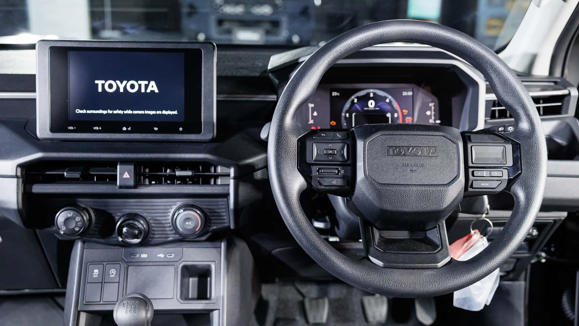 The base 2026 Toyota Hilux still has a manual gearbox