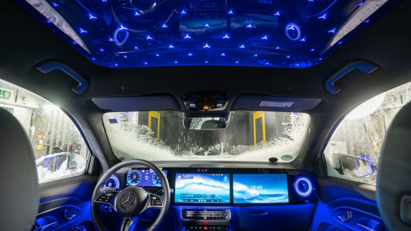 The new Mercedes GLB has three screens, seven seats and a lot of stars